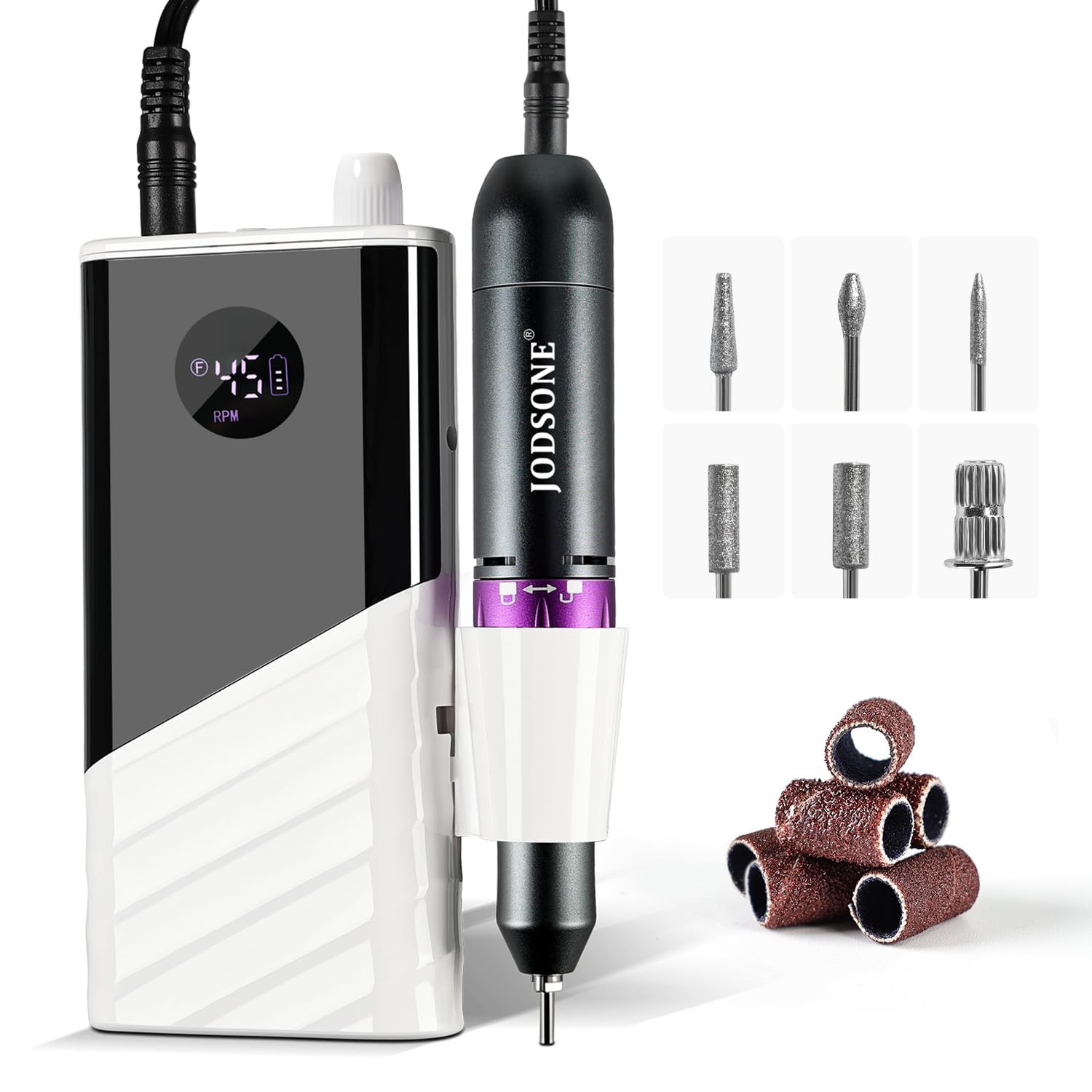 Amazon.com: JODSONE Professional Nail Drill 45000 RPM Rechargeable Amazon.com: JODSONE Professional Nail Drill 45000 RPM Rechargeable